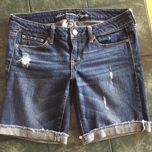 American Eagle Bermuda denim shorts
